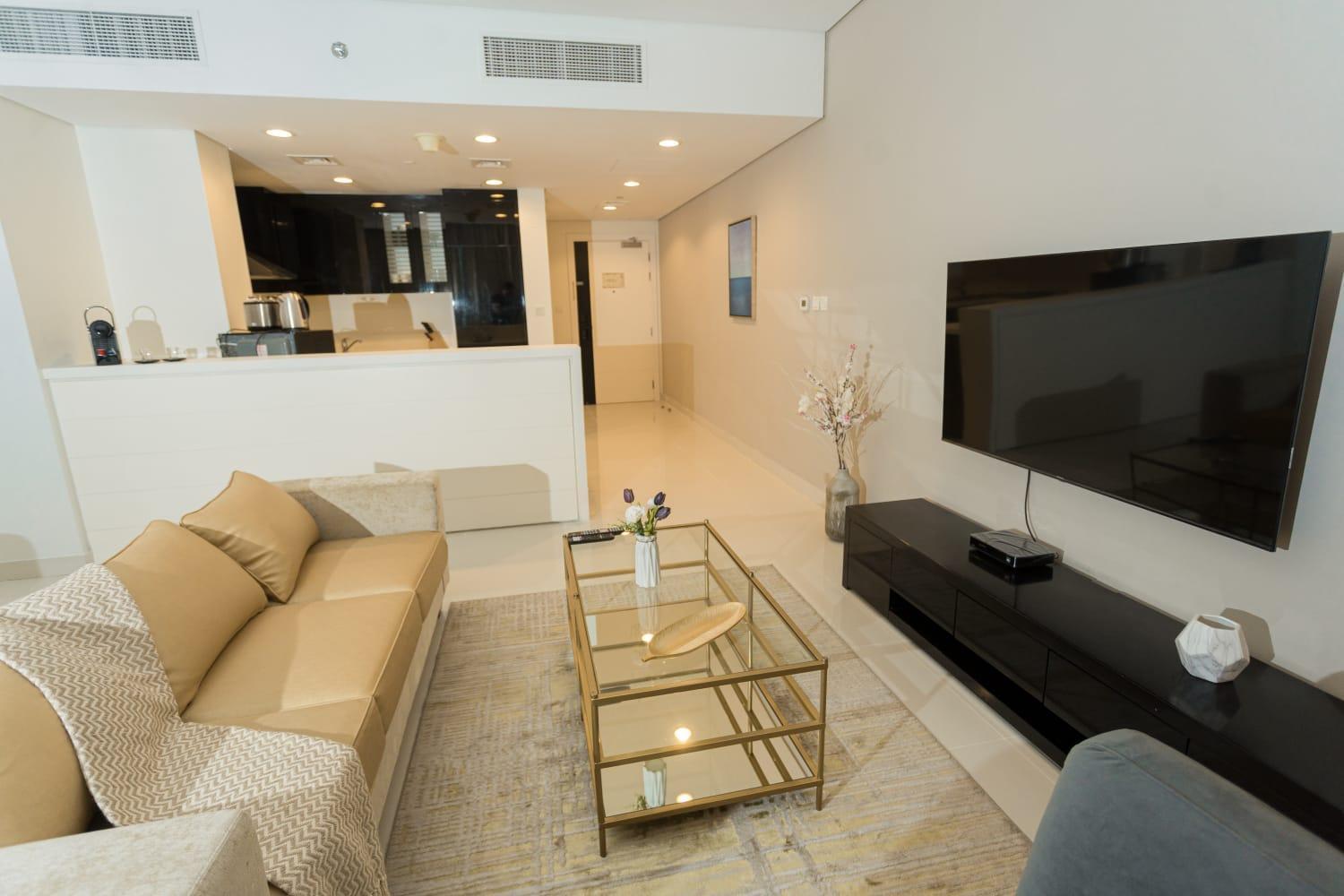 Waterfront Downtown- Damac Maison Canal View Dubai Eksteriør bilde