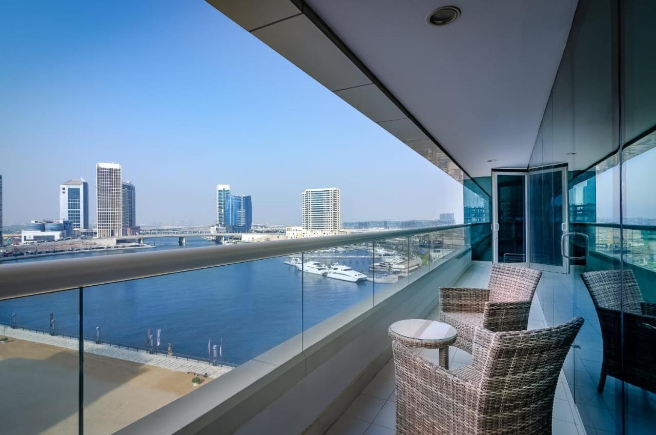 Waterfront Downtown- Damac Maison Canal View Dubai Eksteriør bilde