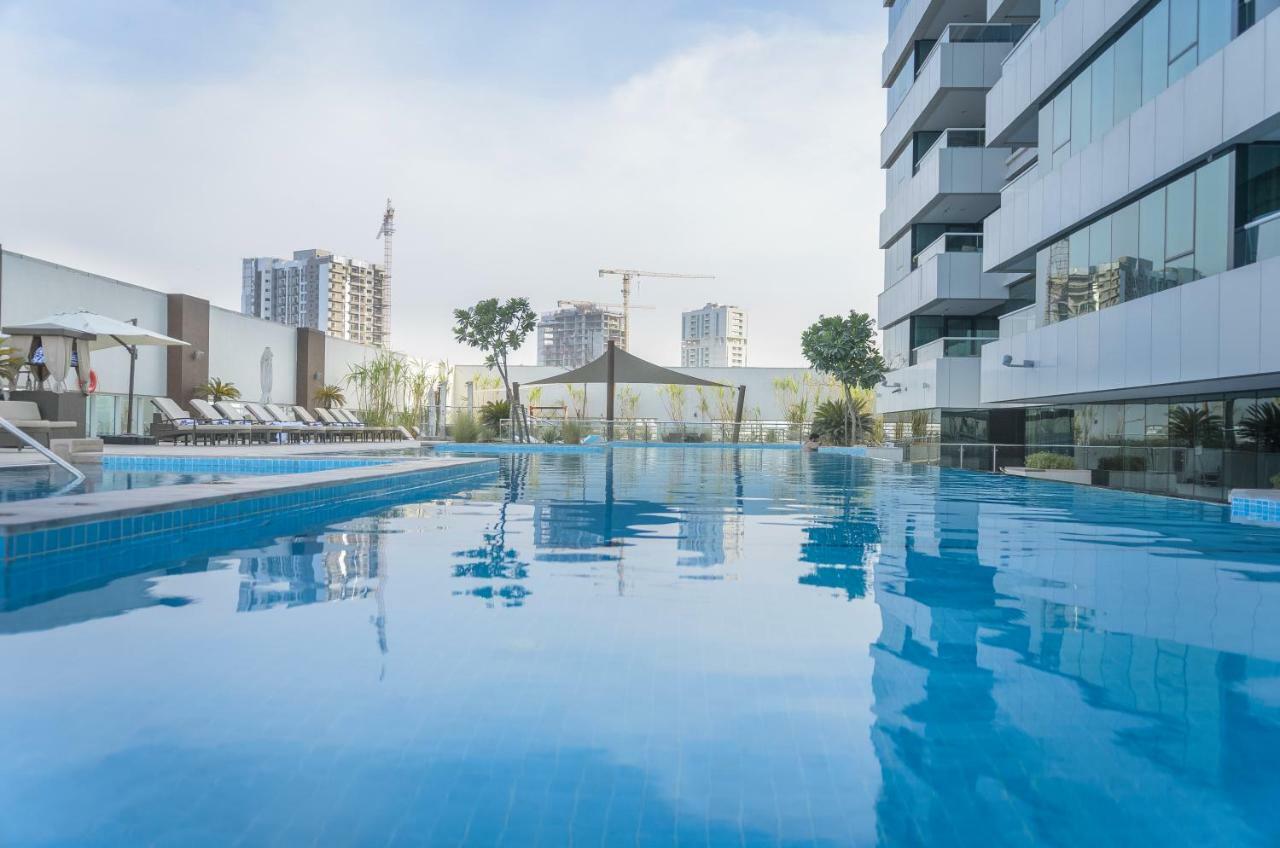Waterfront Downtown- Damac Maison Canal View Dubai Eksteriør bilde