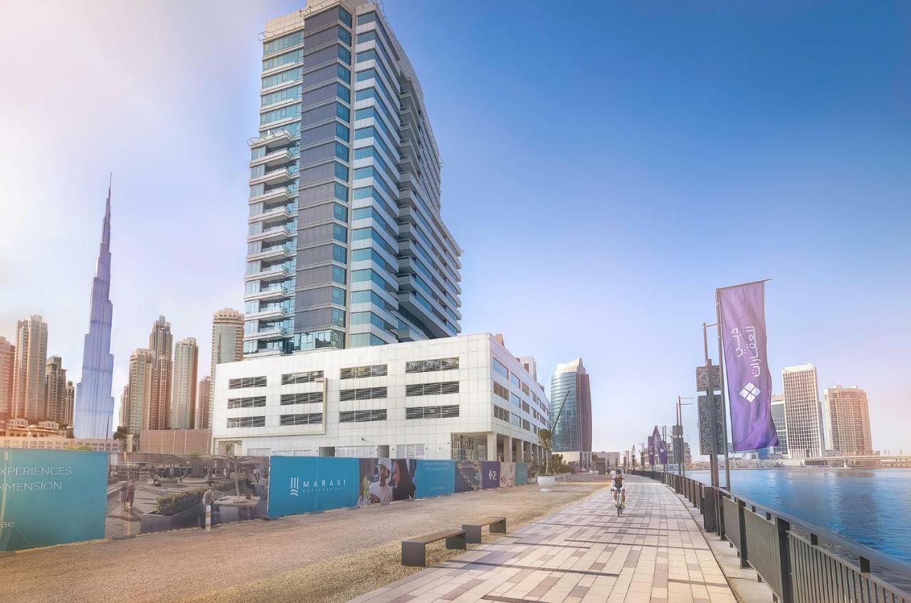 Waterfront Downtown- Damac Maison Canal View Dubai Eksteriør bilde