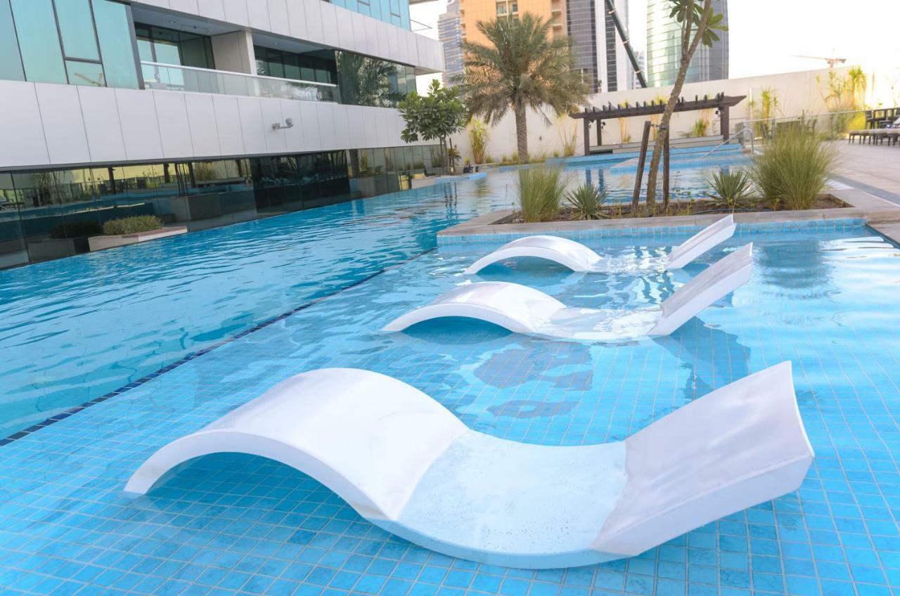 Waterfront Downtown- Damac Maison Canal View Dubai Eksteriør bilde